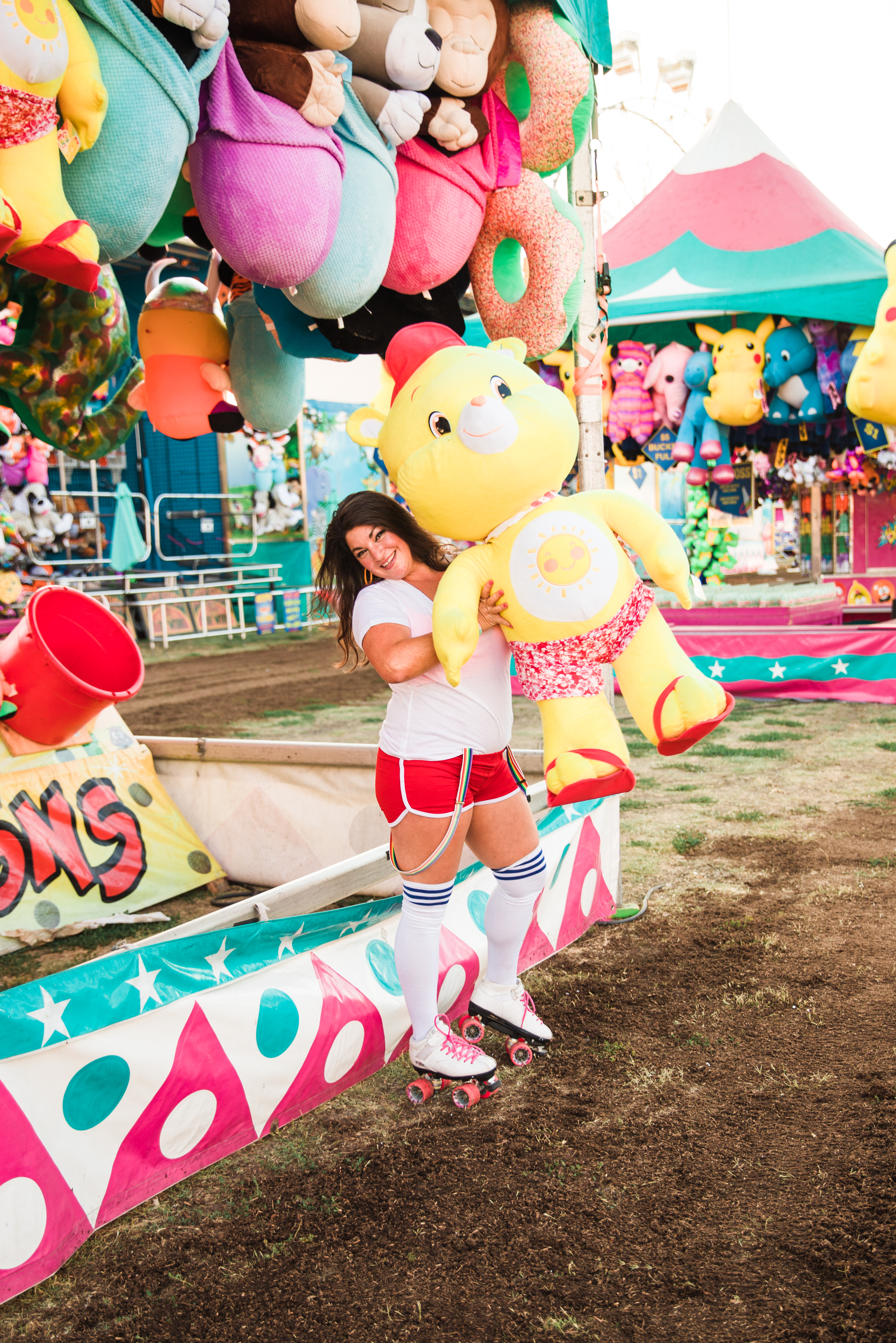 carnival, retro, care bear, games