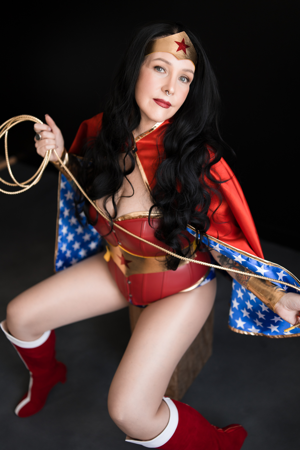 wonder-woman-boudoir-photoshoot-sonoma-county-42 Wonder Woman look